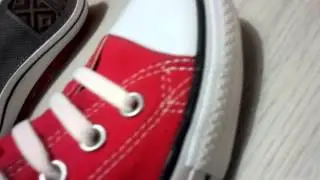 Converse All Star Chuck Taylor OX M9696 Red Canvas Shoes Men