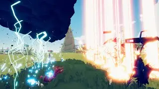 Totally Accurate Battle Simulator Divine Arbiter vs Tempest Lich