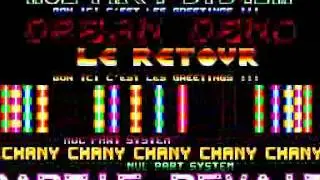 Amstrad CPC - Demo - Dream 2 by Chany/NPS -  