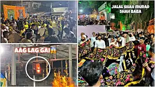 SEWRI DARGAH JALAH SHAH MURAD SHAH BABA URS MUBARAK || दरगाह के क़रीब लगी आग 😱🔥 #sewri #ursmubarak