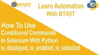 How to use Selenium with Python Course For Beginners Lesson#7 #is_displayed #is_enabled Urdu/Hindi