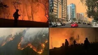 Quito enfrenta una situación “crítica” a causa de cinco incendios forestales simultáneos | AFP