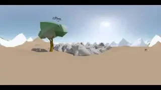 360 video test render (4K resolution)