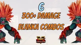 Sfv Tips: BLANKA COMBO TUTORIAL Easy 300+ Damage Combos (+BONUS COMBOS) | Street Fighter V | 2021