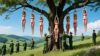Terrible! Hostage Girls Hanged from Trees by 10 Mad Generals, Angry Sniper and Revenge