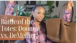 Dooney & Burke Suede Tote vs. DeMellier London New York Tote: Honest Review