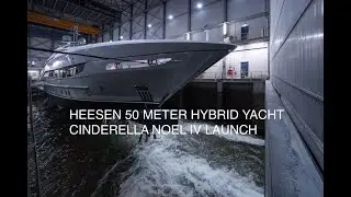 Cinderella Noel IV -a new 50-meter hybrid yacht by Heesen