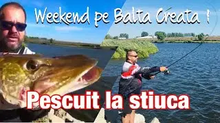 O zi la pescuit si o STIUCA de 83cm