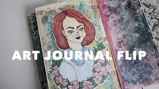 Art Journal Update - A Little Flip Through