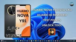 Huawei Nova Y91 Huawei ID Remove | Test Point Unlock Tool | 2025 Full Guide by PhonPoint Pro