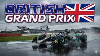 F1 25 My Team – British Grand Prix 🇬🇧 | Antonelli Battles the Rain After Sainz’s Austria Heroics