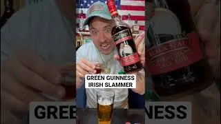 Green Guinness Irish Slammer No good Color used #viral #youtubeshorts #share #trending #viralvideo