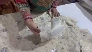 Russian silk hand work tissue suite #fashion #customize #pakistanidesign #dyeble#ytshorts#shorts
