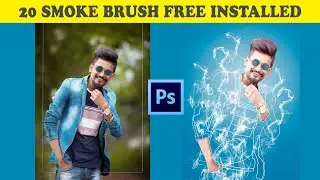 Invisible Smoke Effect Editing | 20 Smoke Brush Free |