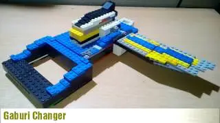 [416] Lego Gaburi Changer - Zyuden Sentai Kyoryuger ( Kyouryu Gold )