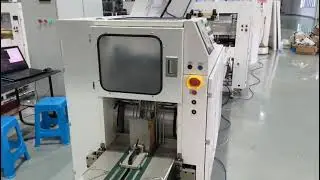 LQZD-J10 Roll Fed Flat Bottom Paper Bag Machine Test Run