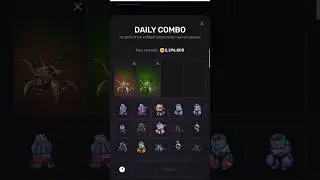 Pixel tab daily combo card  today | Today's pixel tap daily combo card new 2024