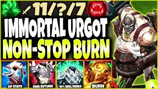 New OP IMMORTAL Urgot Season 12 Build ~ NON-STOP BURN DAMAGE 🔥 LoL Top Urgot Preseason 2022 Gameplay