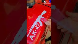 AK47 Sticker Design || AK47 Modification Sticker || Tractor Modification Shop #sticker #ak47 #bagru