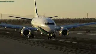 X-Plane 12 - LevelUp 737-600 Landing at KBDU (Boulder, CO)