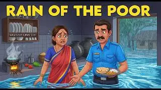Rain Of The Poor | HUNGER OF POOR | EMOTIONAL STORY | ENGLISH STORY | ANIMATED STORIES IN ENGLISH