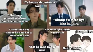 Bl scene with hindi dialogues Part 4 🤣|| Bl funny moments 😂|| #dareyoutodeath #bl #head2head #thaibl