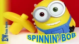Minions SPINNIN' BOB from Minions Movie Exclusive Unboxing 2015 Lightning McQueen  Cookie Monsters