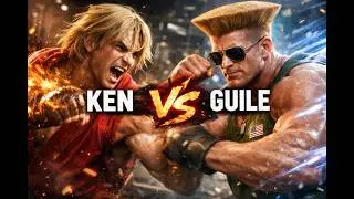 Кен против Гайла 😱 Безумное возвращение! | Эпический бой в Street Fighter 6