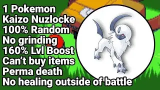 The Hardest Pokemon Challenge! Pokemon Emerald Kaizo Ironmon