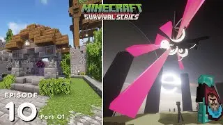 Mengalahkan Ender Dragon & Membuat Egg Ender Dragon Display - Minecraft Survival Series Eps 10 Part1