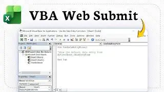 How to Use VBA in Excel to Submit Data into a Web Form