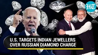 U.S. 'Harasses' Indian Diamond Dealers Over Russian Gems; Transfers Worth ₹215 Cr Blocked