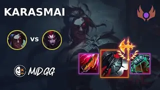 MID.GG: [ KarasMai ] Kayn JUNGLE vs Elise | NA MASTER | LOL Season 2025