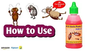 How to Use- ND Cockroach Gel | Cockroach Killer Gel