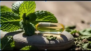 🌿 Peppermint Oil Capsules | Natural Relief for Digestion & Bloating ✨💊
