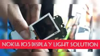 Nokia 105 display light solution