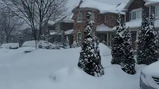 ২৫ জানুয়ারি ২০২৬ ❄️ কানাডার সবচেয়ে বড় Snow Storm | দেড় ফুট বরফে একদিন