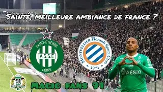 La meilleure ambiance de France ? // ASSE - Montpellier HSC | VLOG#54 (Magic Fans 91)