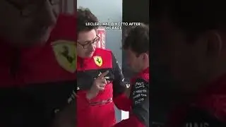 Mattia Binotto Talking to Charles Leclerc 😯