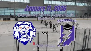 January 10, 2026 - Central Indiana Knights B vs Evansville Thunder
