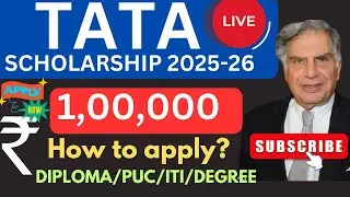Tata Scholarship 2025|Tata Scholarship apply online2025|Tata pankh scholarship 2025|Tata scholarship