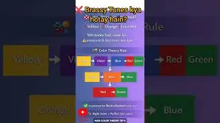 Brassy Tones Explained | Hair Color Theory Short 9 #hairtoner #neutralization #saloneducation
