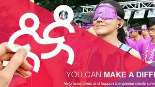 Running Hour. We run so they can. Running with the disabled.