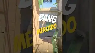 Como bangar a porta do mercado na Mirage 🧃 #cs2 #mirage