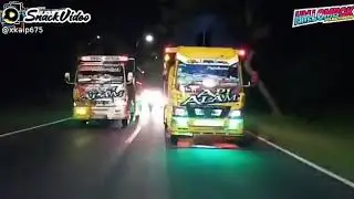 Truk api alam sebelum laka oleng