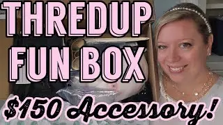 АКСЕССУАР ЗА 150 ДОЛЛАРОВ?! В этой распаковке Thredup Fun Box! #mysterybox