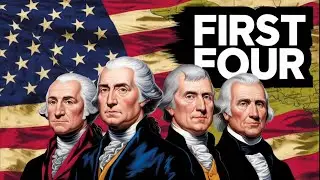 🇺🇸 The First Four U.S. Presidents: Building the American Republic