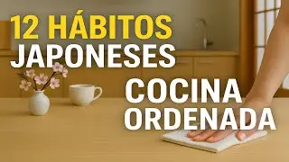 12 H&Aacute;BITOS JAPONESES que Transformar&aacute;n tu COCINA 🍵 | Orden y Limpieza con Calma y Pureza