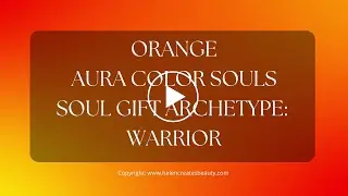 Orange Aura Color Souls