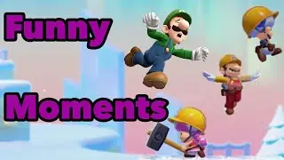 Luigi's Rampage | FUNNY MOMENTS in Super Mario Maker 2